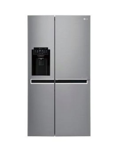 Lg Gsl760Pzxv Usa Style Fridge Freezer With Water &Amp; Ice Dispenser - Silver Lg Gsl760Pzxv Usa Style Fridge Freezer With Water &Amp; Ice Dispenser - Silver